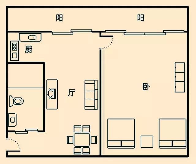 凤航大厦  1室1厅1卫   150.00万