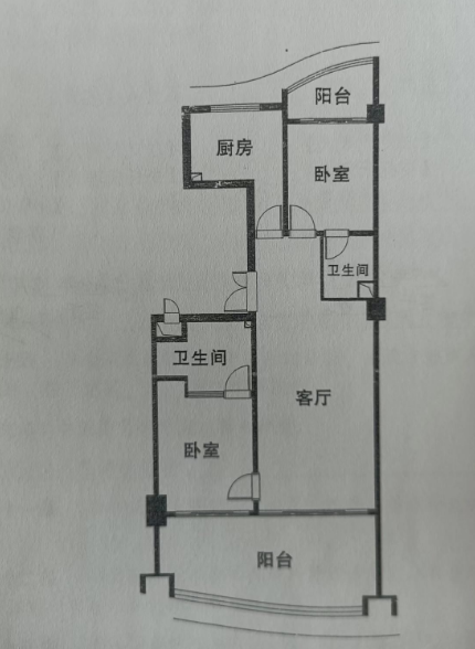 天泽海韵度假酒店  2室1厅2卫   480.00万