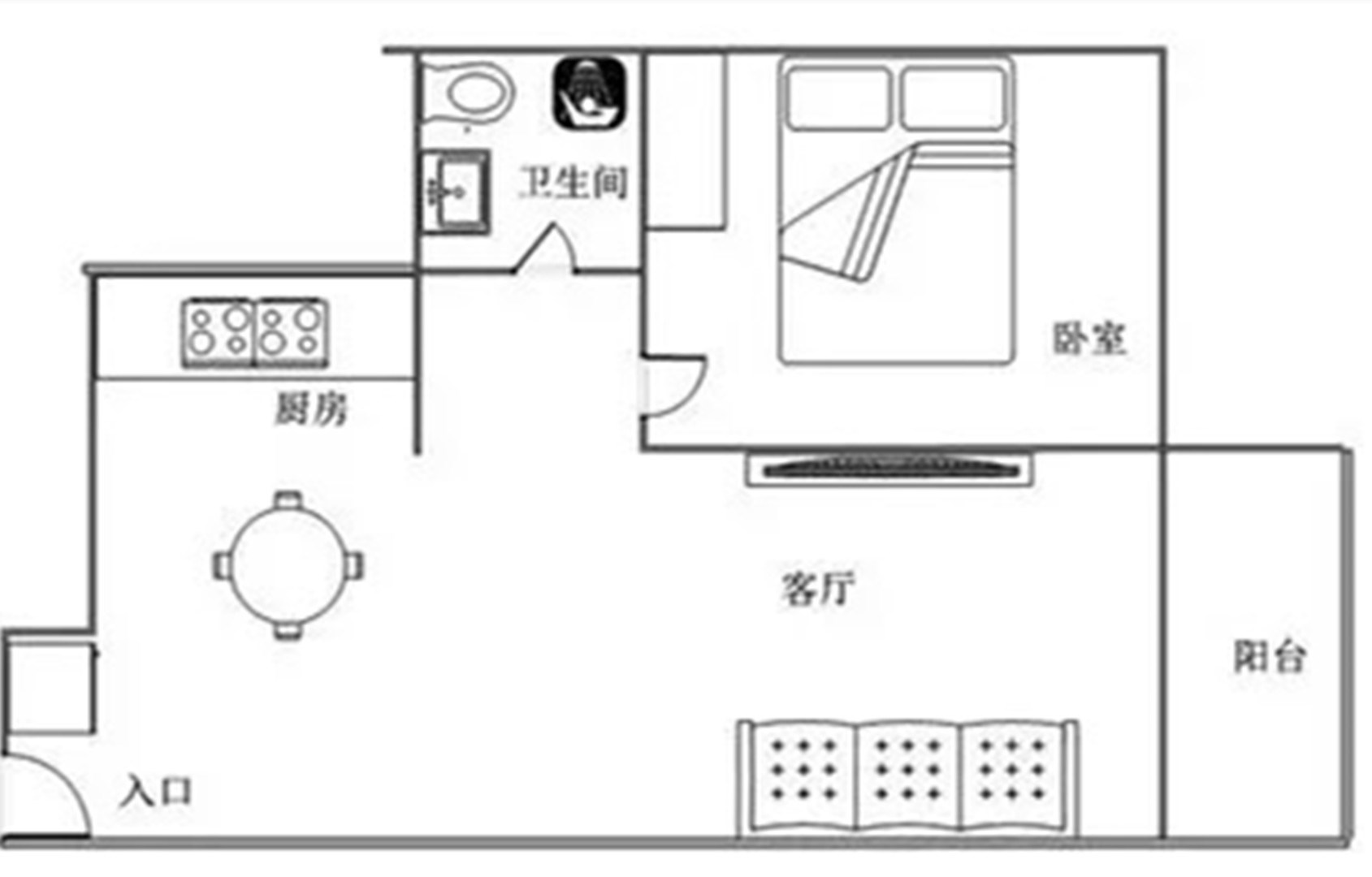 凤凰水城红树湾洋房  1室1厅1卫   170.00万