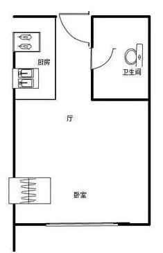 海岸龙庭  1室1厅1卫   2100.00元/月