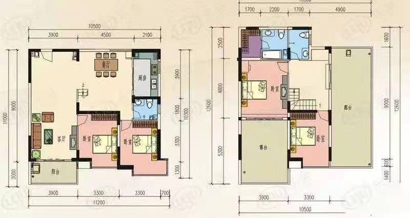 三永银河海湾  4室2厅4卫   600.00万