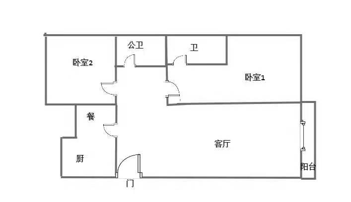 金元椰景蓝岸  2室2厅1卫   290.00万