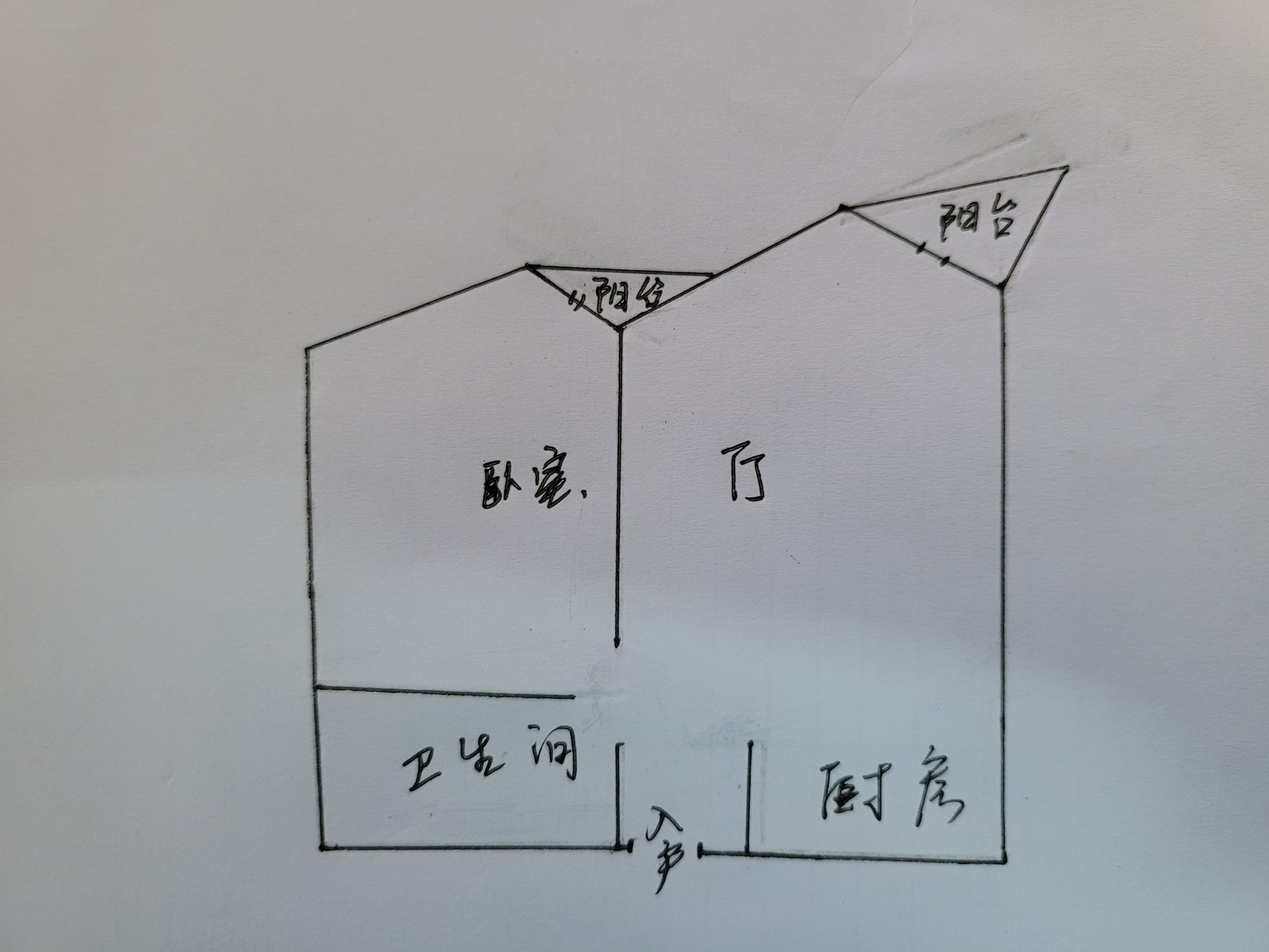 水晶蓝湾  1室1厅1卫   210.00万