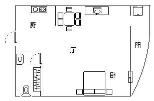 碧海蓝天  1室1厅1卫   163.00万