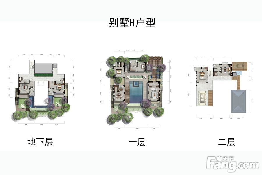 西山渡(远洋山海)二期(新)  8室1厅6卫    2200.0万客厅