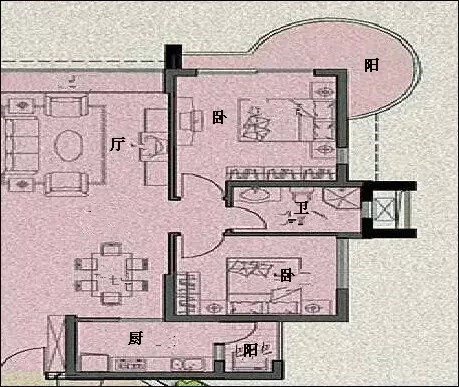 卓达东方巴哈马  2室2厅1卫   255.00万