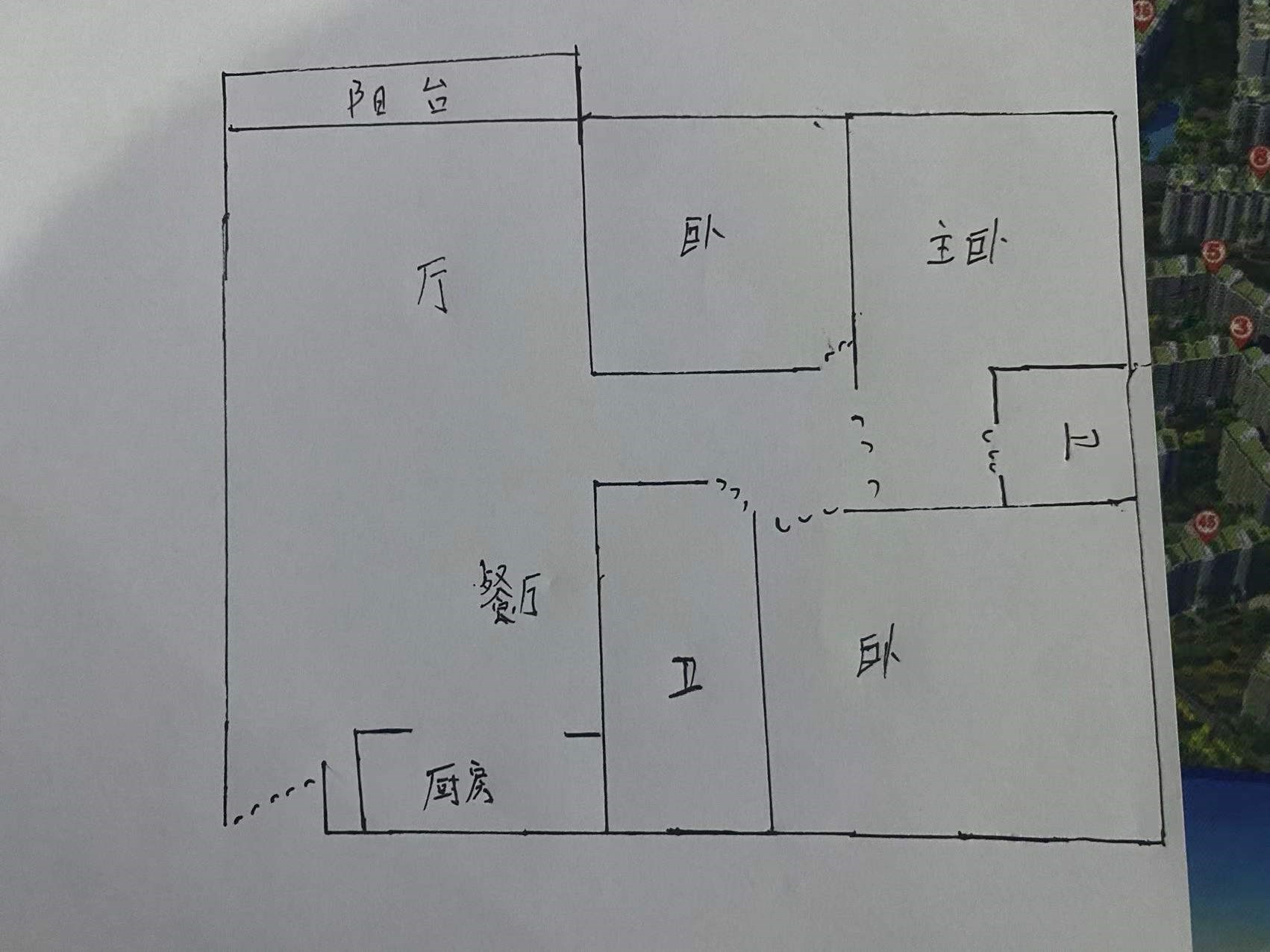 兰海花园三期  3室2厅2卫   5000.00元/月室内图