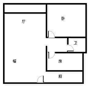 鸿洲香榭左岸  2室2厅1卫   250.00万