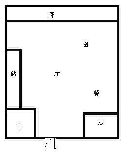 金海岸  1室1厅1卫   180.00万