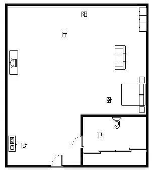 三永凤凰城  1室1厅1卫   138.00万客厅