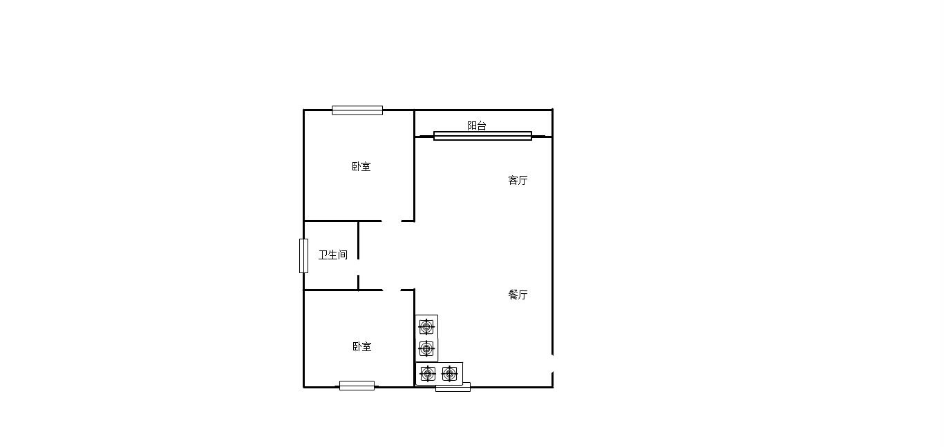 山景玉苑  2室2厅1卫   190.00万