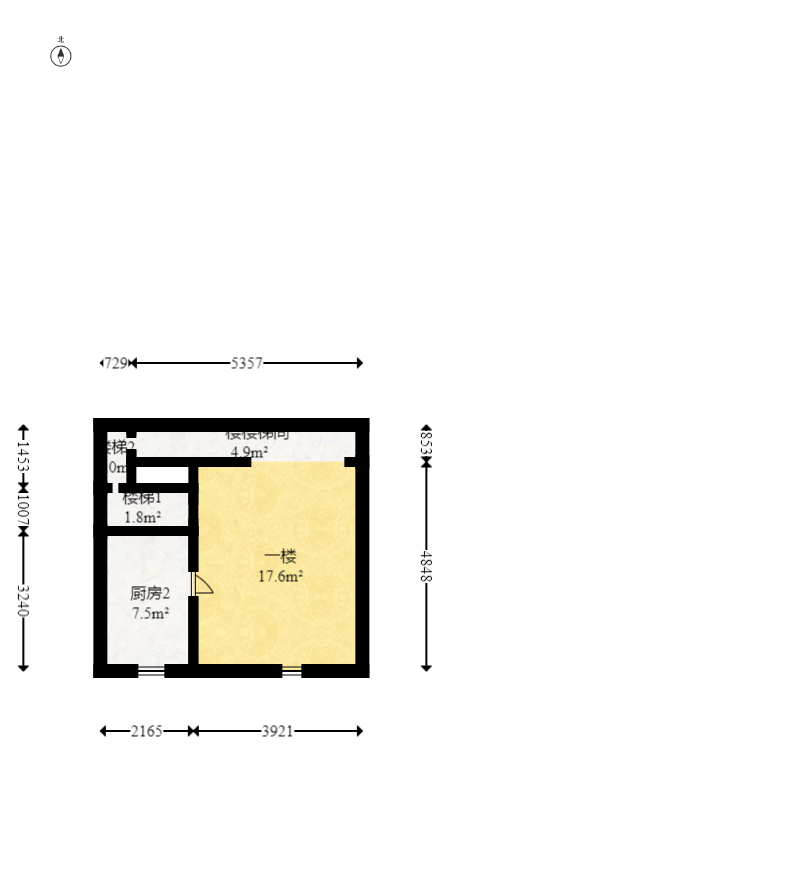 中冶中央公园 4室2厅2卫 210.00万 中冶中央公园 4室2厅2卫 210.00万户型图