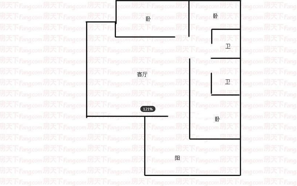 凤凰水城凤凰湾 3室2厅2卫 500.0万 凤凰水城凤凰湾 3室2厅2卫 500.0万客厅