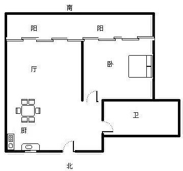 鲁能三亚湾美丽一区  1室1厅1卫   200.00万客厅