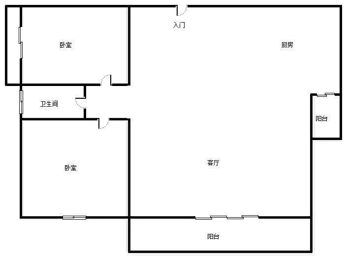 南枫悦海  2室2厅1卫   230.00万客厅