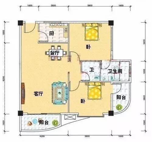 三永凤凰城  2室2厅2卫   215.00万客厅