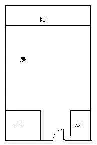 美丽新海岸  1室1厅1卫   150.00万客厅