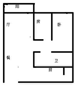 中铁子悦薹  4室2厅2卫   6200.00元/月室内图