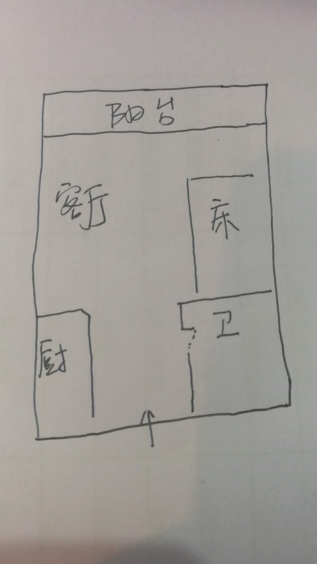 圣煜花园  1室1厅1卫   70.00万客厅