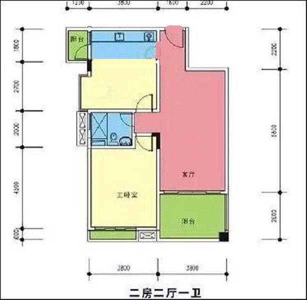 半岛龙湾  2室3厅2卫   400.00万客厅