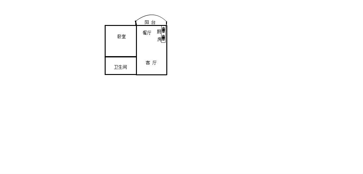 碧海蓝天  1室1厅1卫   175.00万客厅