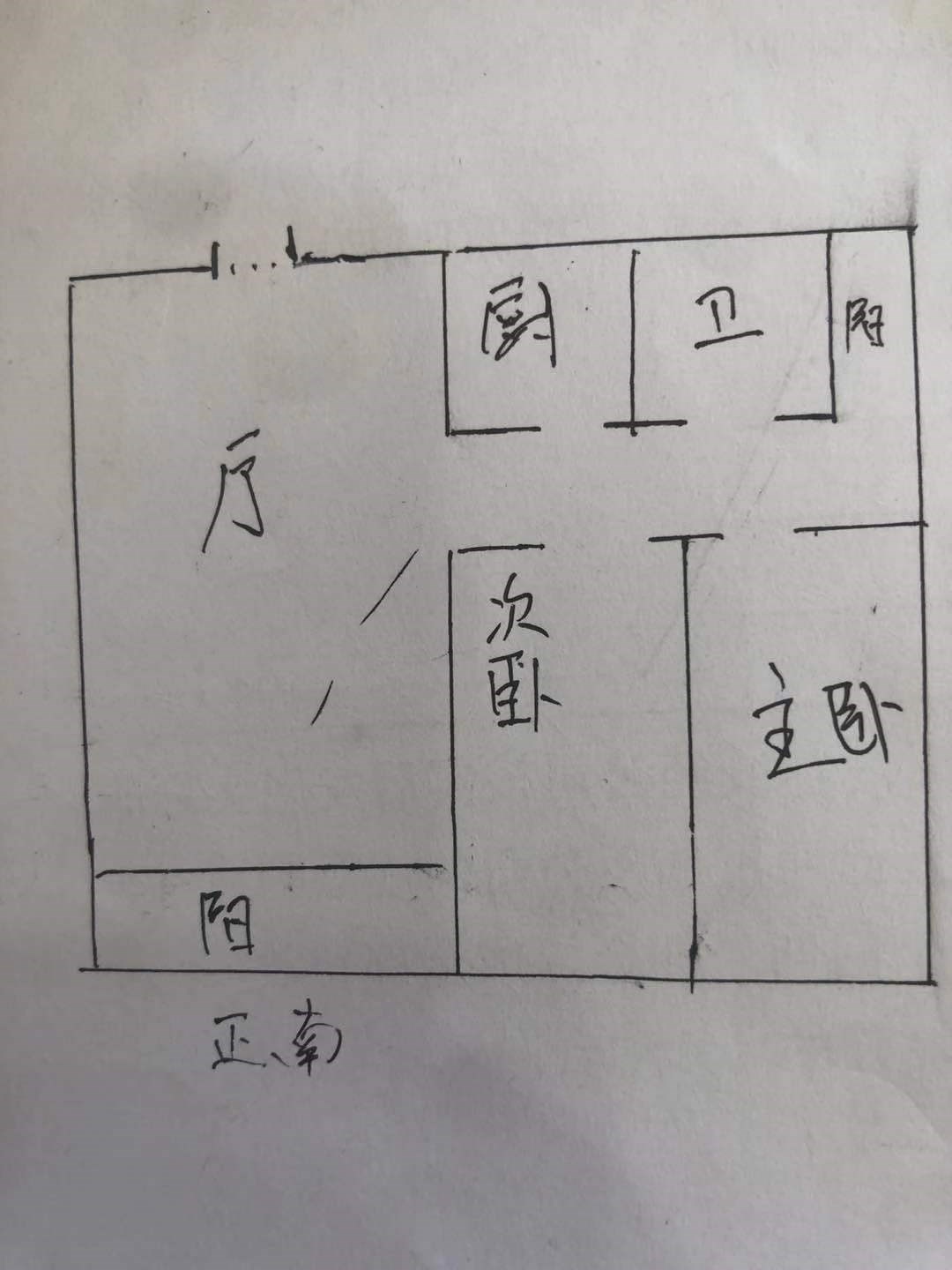 人文水岸  2室2厅1卫   270.00万客厅