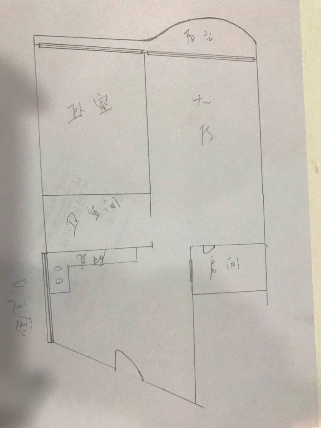 锦轩江南  1室1厅1卫   170.00万客厅