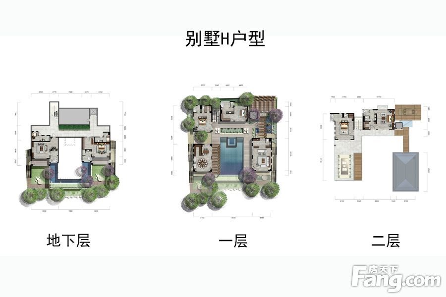 西山渡(远洋山海)二期(新)  8室1厅6卫    2200.0万客厅