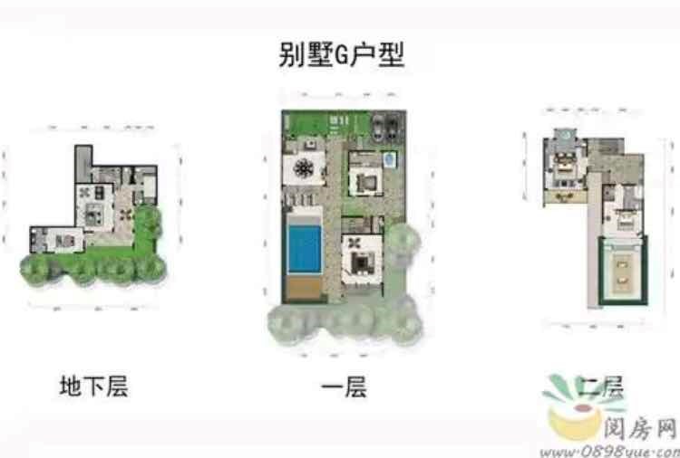 亚龙湾西山渡  5室2厅4卫   1890.00万客厅