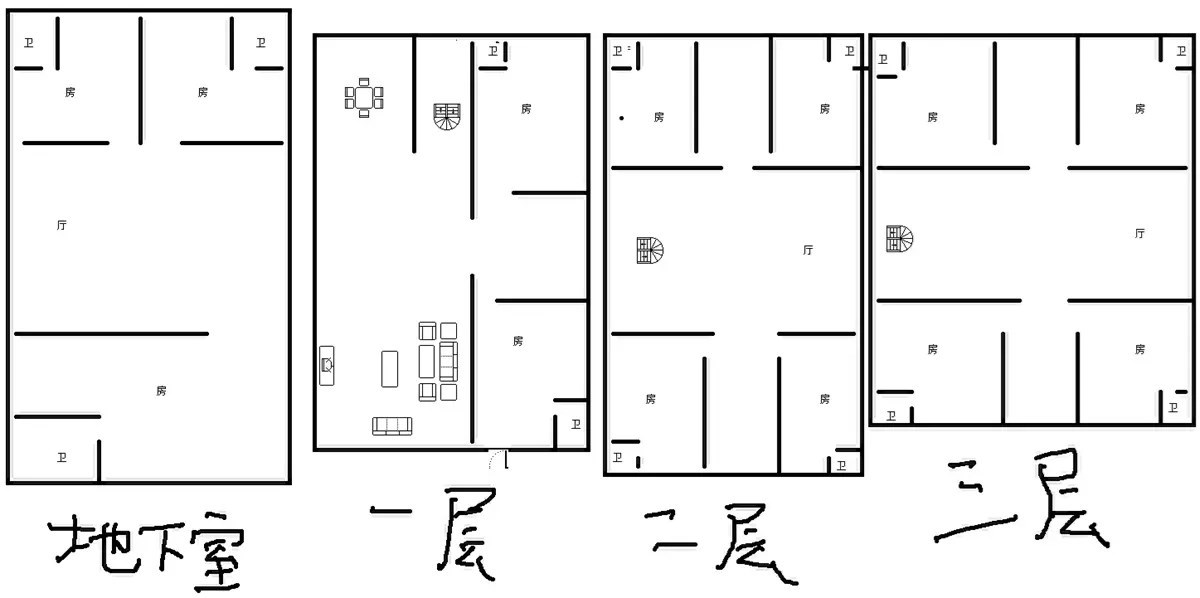 海之韵别墅(新)  8室3厅5卫   1700.00万客厅