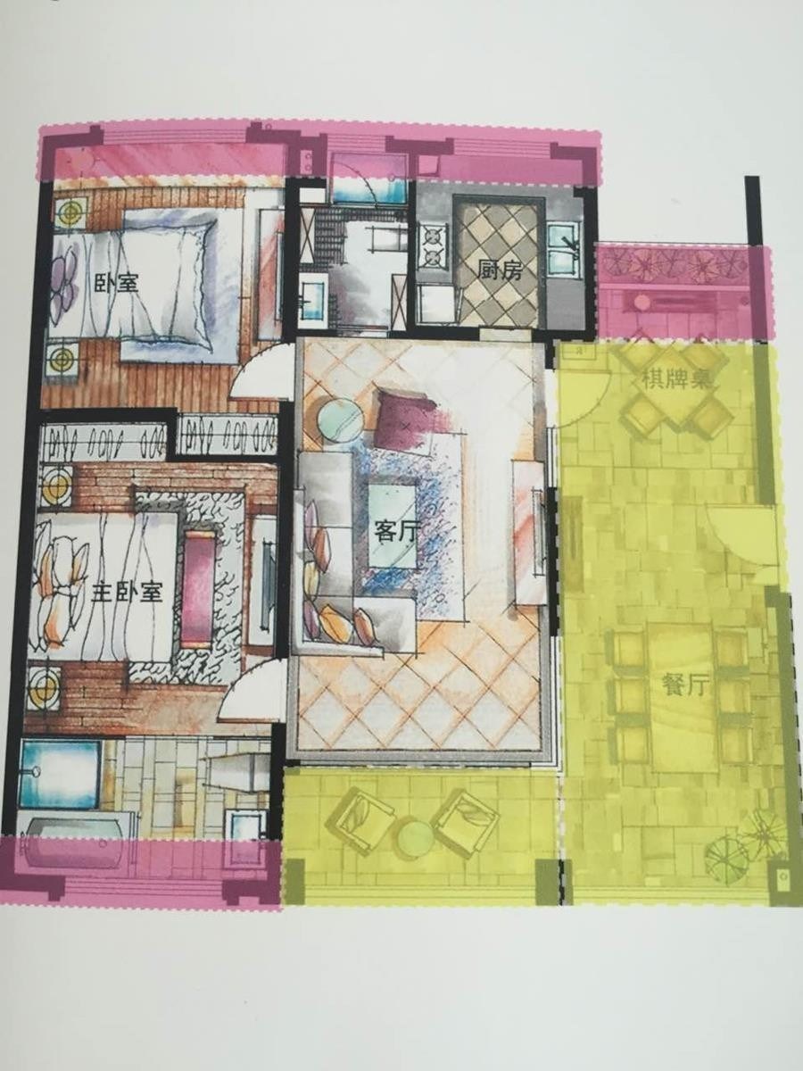 半岛蓝湾 3室2厅2卫 350.0万 半岛蓝湾 3室2厅2卫 350.0万客厅