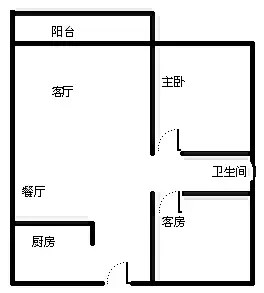 鲁能三亚湾  2室2厅2卫   300.00万客厅