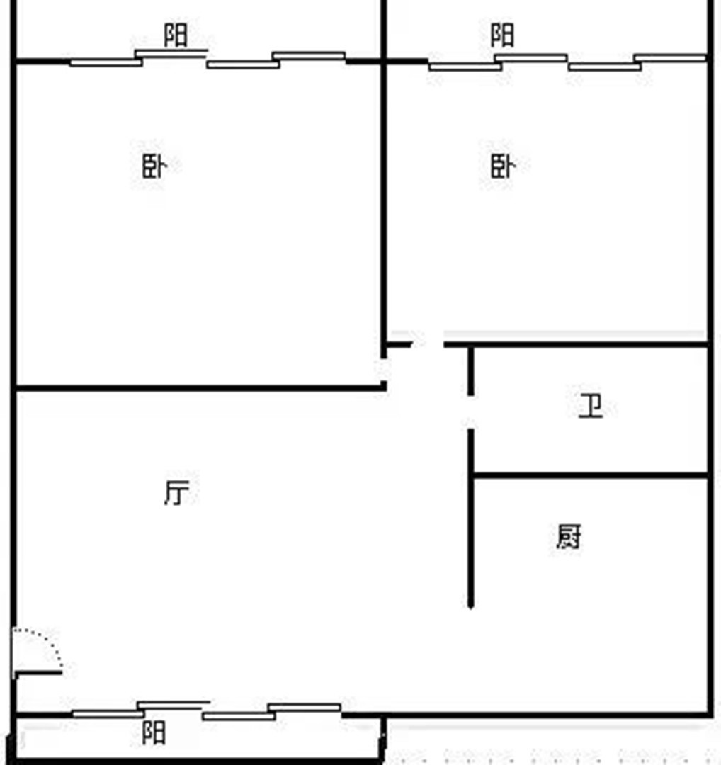 凤凰水城南岸 2室2厅1卫 3100.0元/月 凤凰水城南岸 2室2厅1卫 3100.0元/月室内图