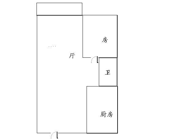 弘天水云间小区  1室2厅1卫   200.00万客厅