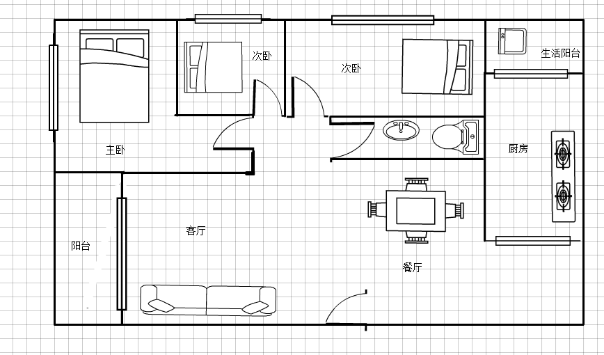 公园88号  3室2厅2卫   360.00万客厅