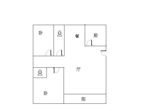 金泉星河花园  2室2厅1卫   340.00万客厅