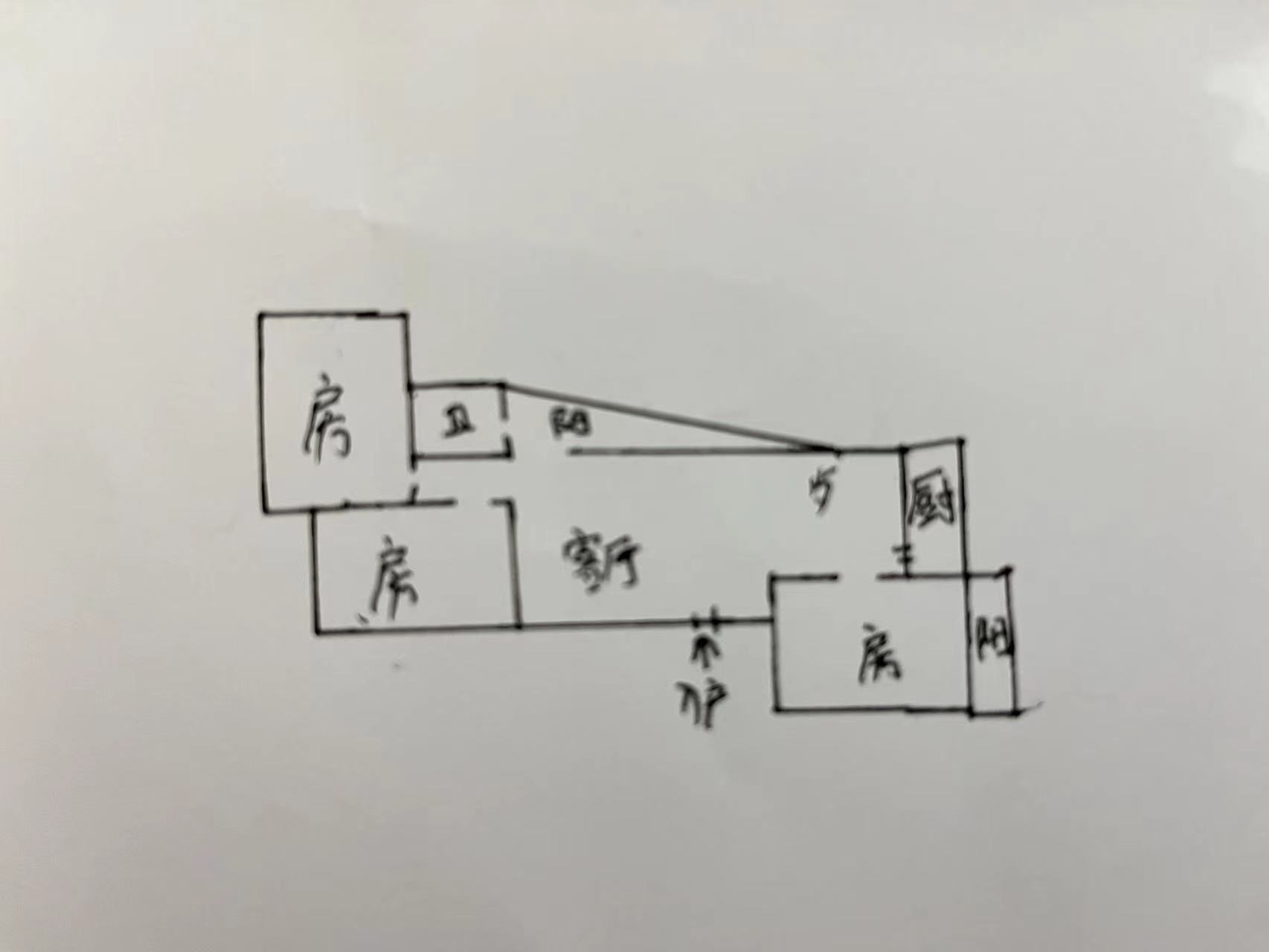 大东海安置楼  3室2厅1卫   160.00万客厅