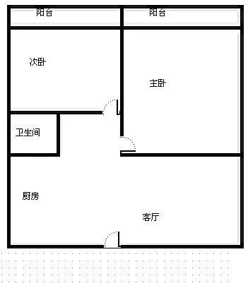 山水晴湾  2室1厅1卫   140.00万客厅