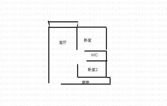 山屿湖  2室2厅1卫   230.00万