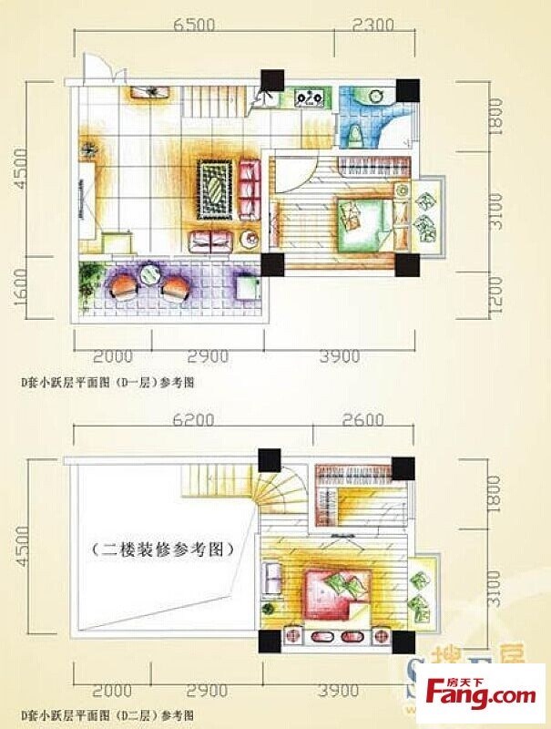 汇丰国际公寓  2室2厅1卫   250.00万客厅