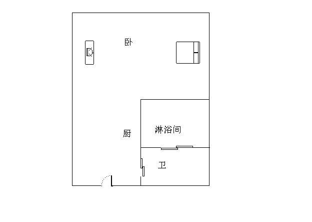 擎天半岛滨海国际公寓  1室1厅1卫   180.00万客厅