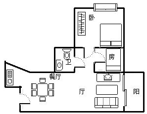 金润豪庭  2室2厅2卫   3300.00元/月室内图