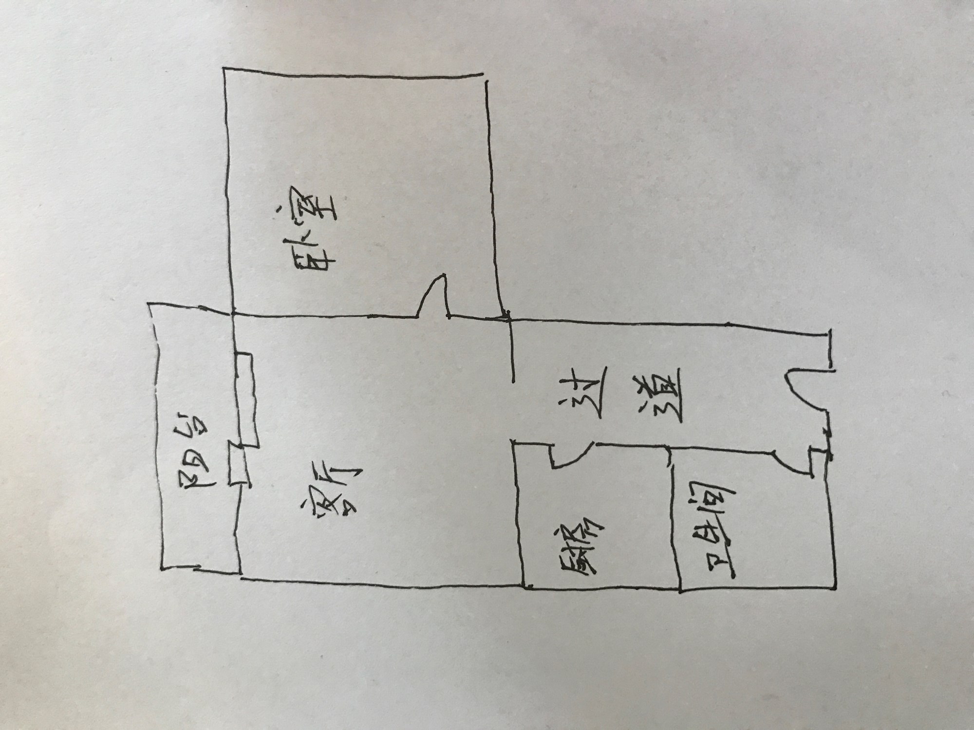 圣煜花园  1室1厅1卫   135.00万客厅