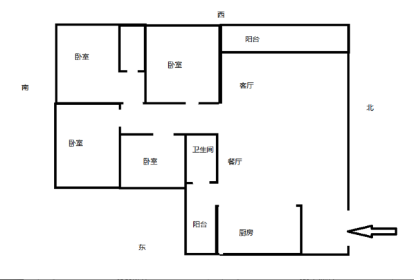 碧海佳园  4室2厅2卫   320.00万客厅