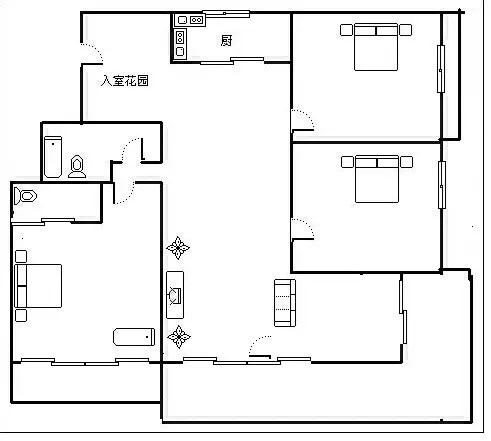 半山半岛三期东海湾  3室2厅2卫   890.00万客厅