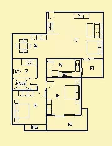 新大洲三亚印象  2室2厅1卫   300.00万客厅