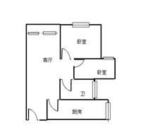 金茂海景花园  2室1厅1卫   150.00万