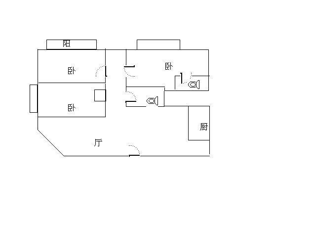 怡和豪庭  3室2厅2卫   280.00万客厅