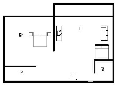 三永凤凰城  1室1厅1卫   180.00万客厅