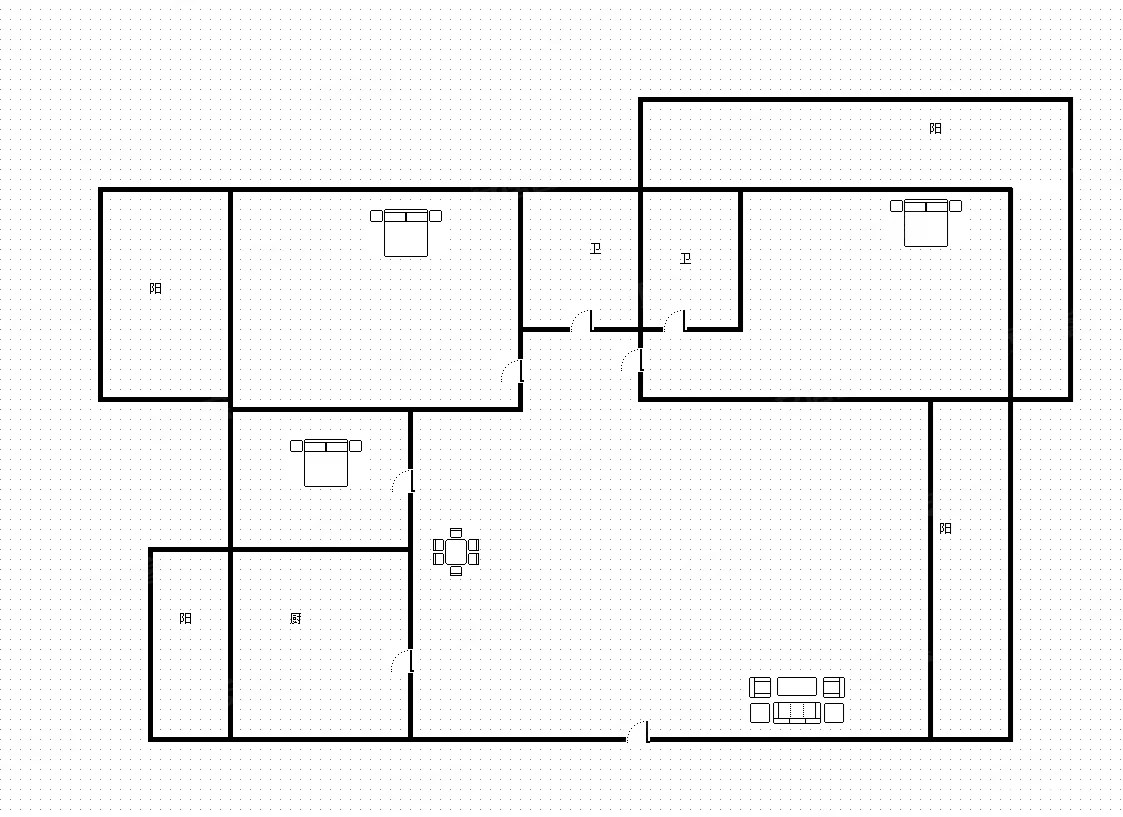 凤凰水城  3室2厅2卫   480.00万客厅